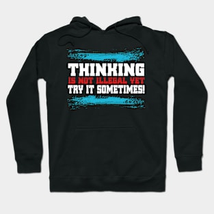 Funny Thinking Hoodie